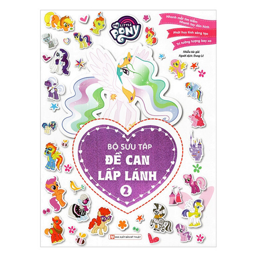 My Little Pony - Bộ Sưu Tập Đề Can Lấp Lánh - Tập 2