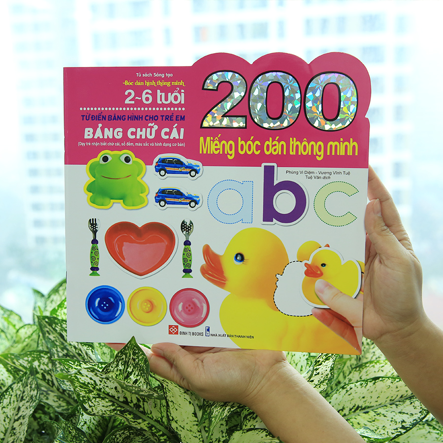 200 Miếng Bóc Dán Thông Minh - Bảng Chữ Cái