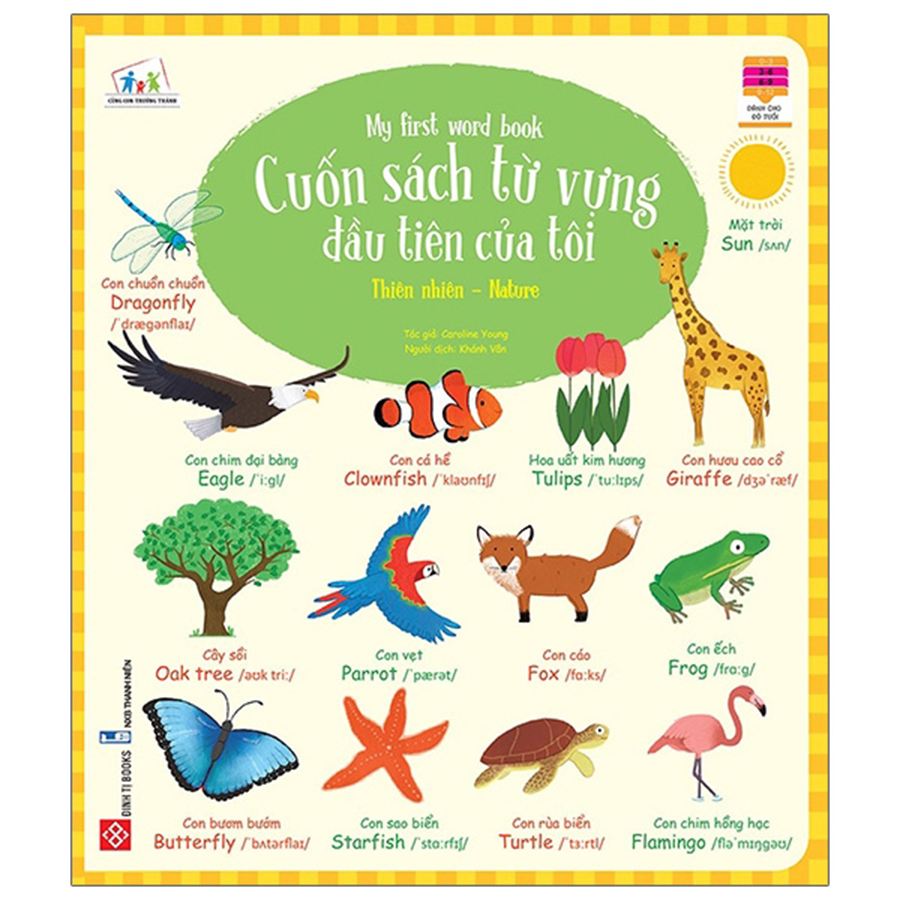 Cuốn Sách Từ Vựng Đầu Tiên Của Tôi - My First Word Book - Thiên Nhiên - Nature