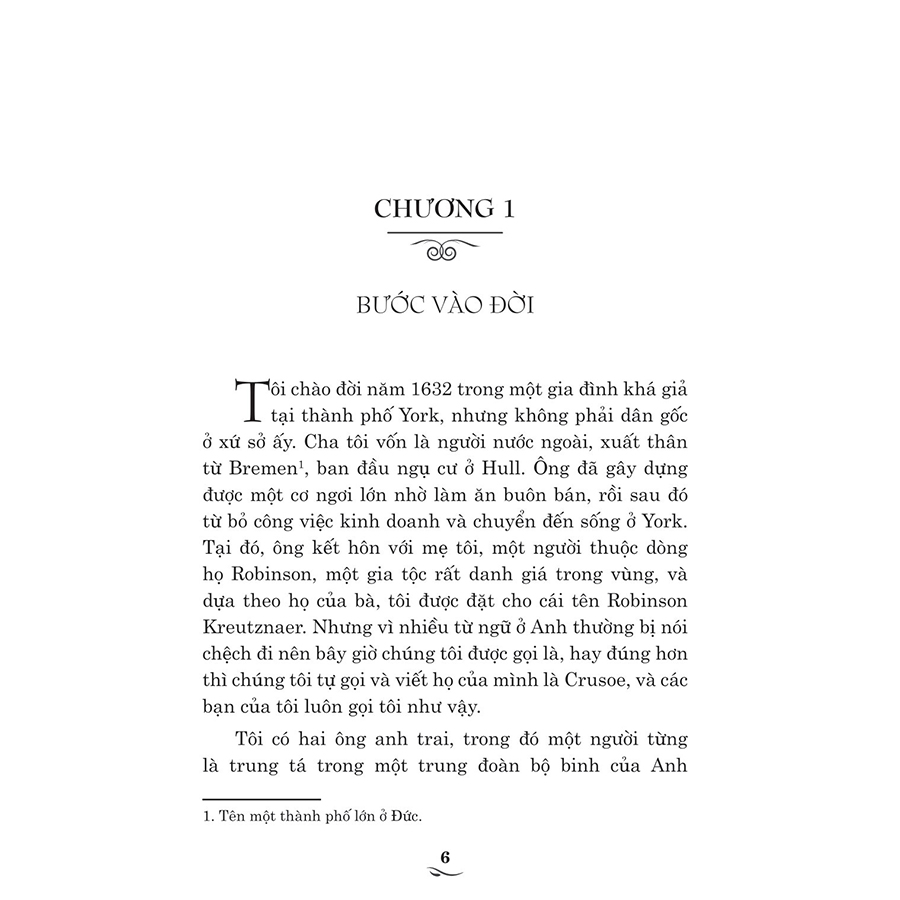 Robinson Crusoe Tập 1