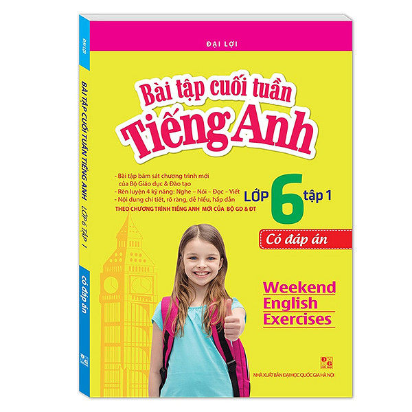 Bài Tập Cuối Tuần Tiếng Anh Lớp 6 Tập 1 Có Đáp Án