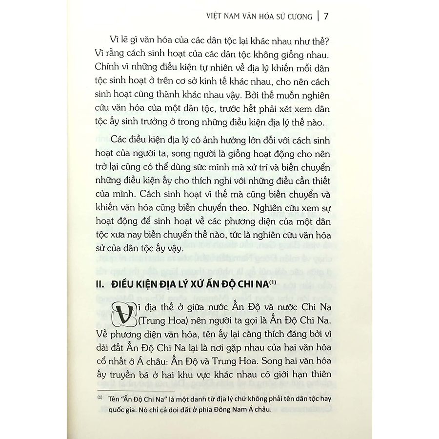 Việt Nam Văn Hóa Sử Cương (In Theo Bản 1938, Xuất Bản Bốn Phương)