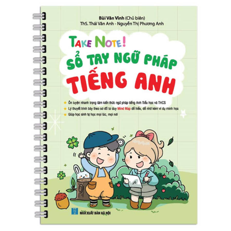 Take Note! Sổ Tay Ngữ Pháp Tiếng Anh (Gáy Lò Xo)