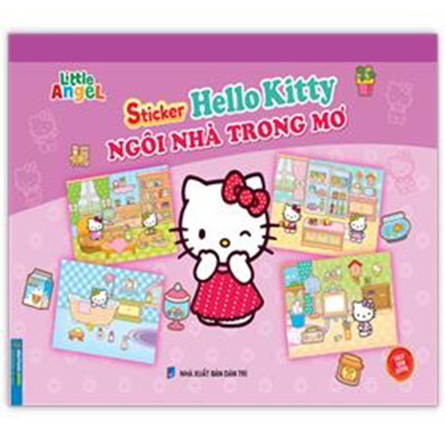 Sticker Hello Kitty - Ngôi Nhà Trong Mơ