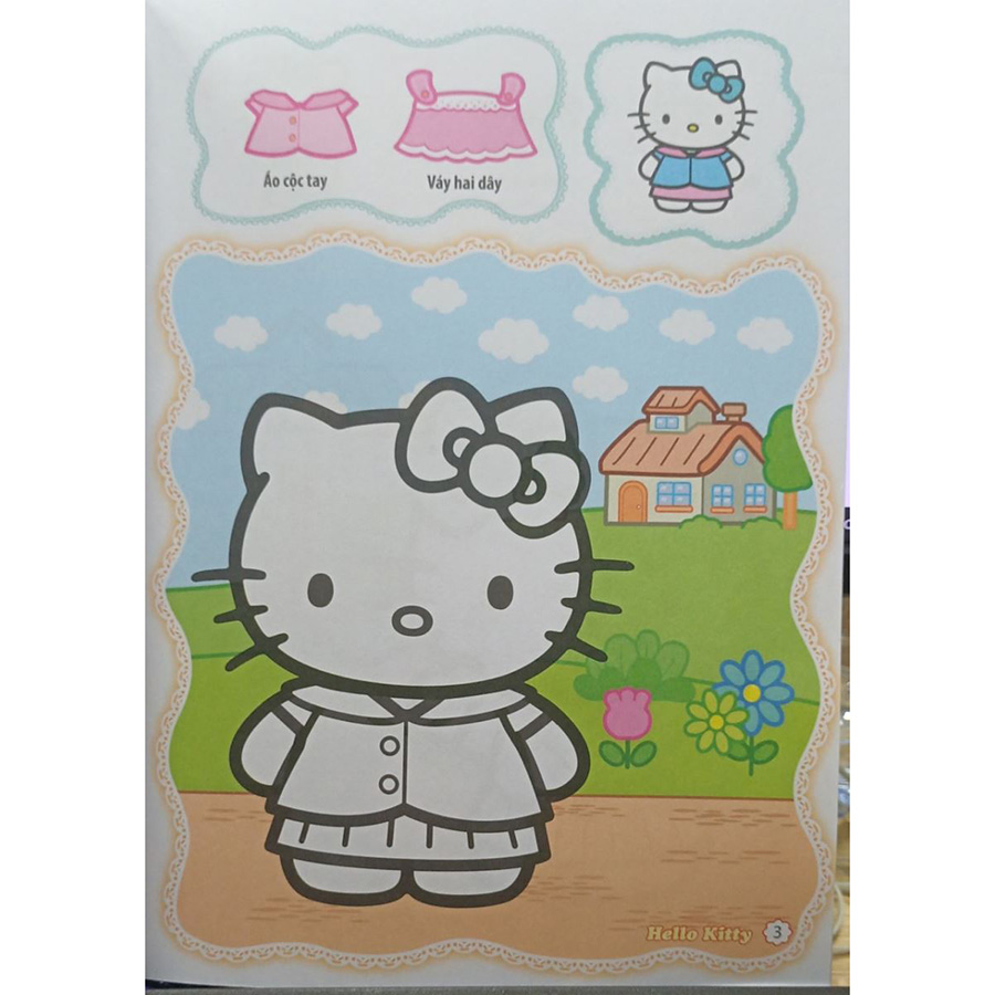 Bé Tô Màu Hello Kitty - Trang Phục Sành Điệu