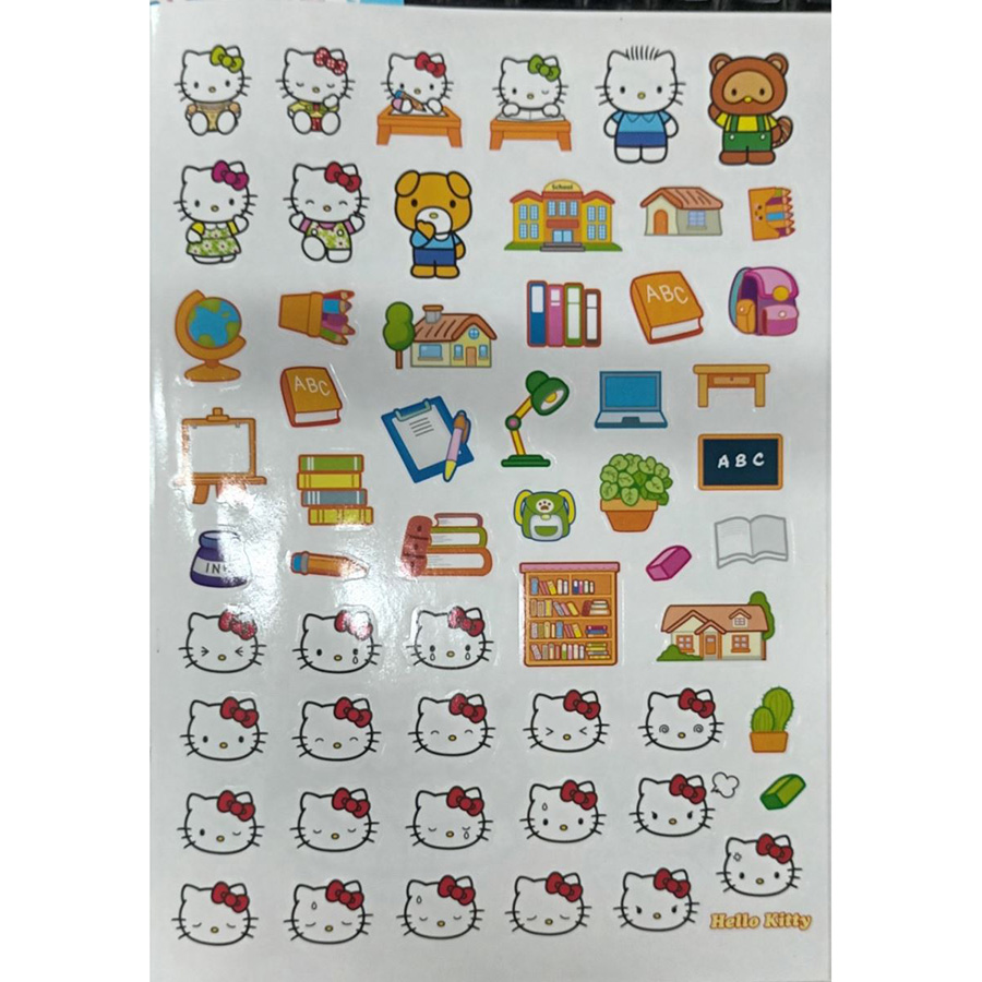 Bé Tô Màu Hello Kitty - Đồ Dùng Học Tập