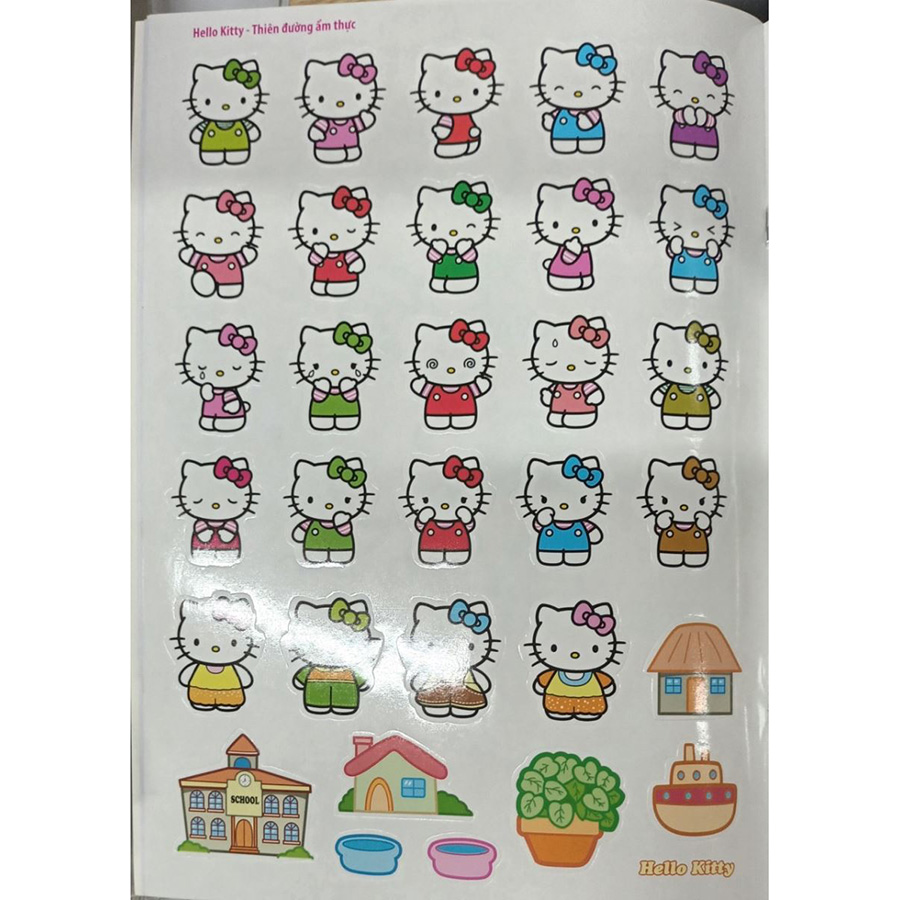 Bé Tô Màu Hello Kitty - Thiên Đường Ẩm Thực