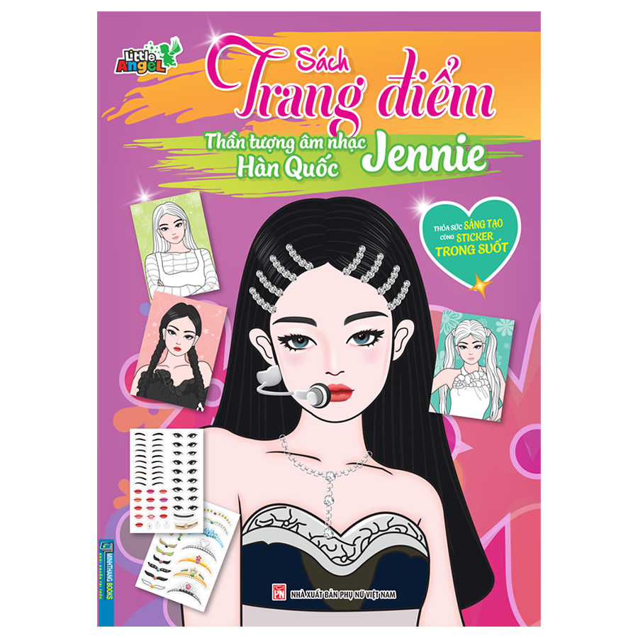 Sách Trang Điểm Thần Tượng Âm Nhạc Hàn Quốc - Jennie