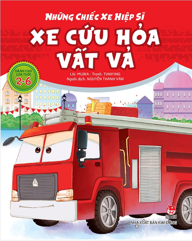 Những Chiếc Xe Hiệp Sĩ - Xe Cứu Hỏa Vất Vả