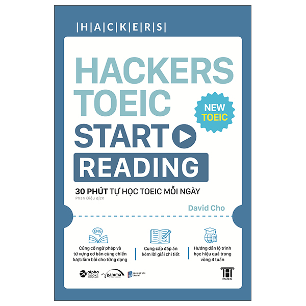 Hackers Toeic Start Reading - 30 Phút Tự Học Toeic Mỗi Ngày