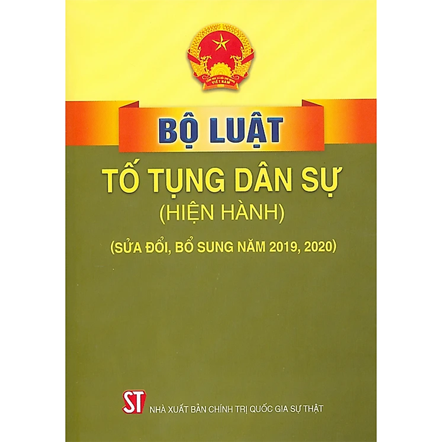 Bộ Luật Tố Tụng Dân Sự (Hiện Hành)