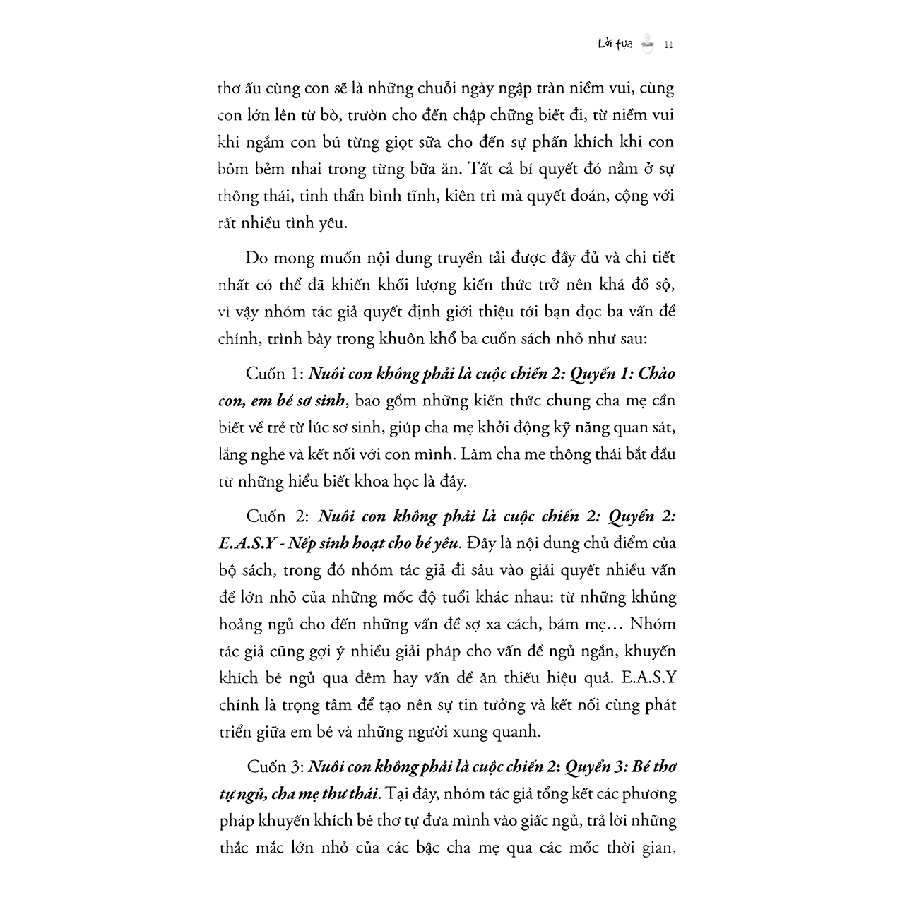 Nuôi Con Không Phải Là Cuộc Chiến 2 Quyển 1 - Chào Con Em Bé Sơ Sinh