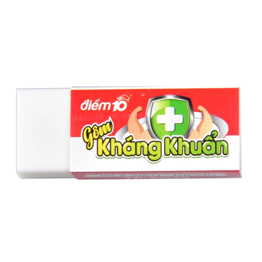 Tẩy Chì Thiên Long Kháng Khuẩn Điểm 10 TP-E029