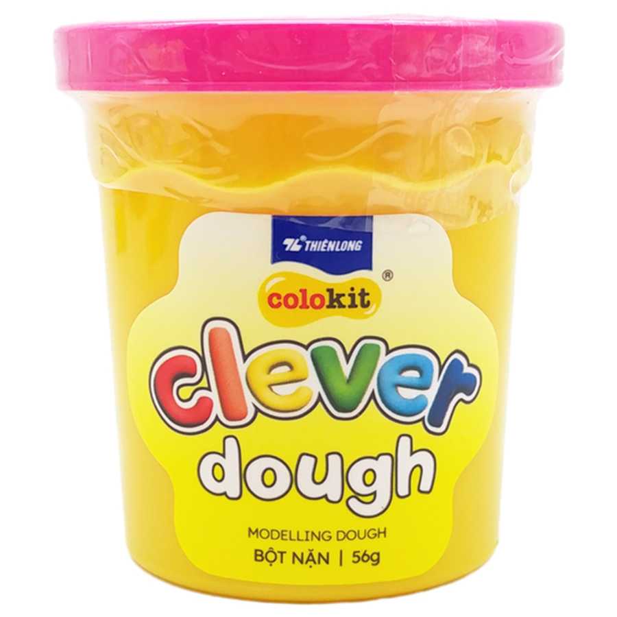 Bột Nặn Colokit MD-C008 Clever Dough 56g Màu Hồng