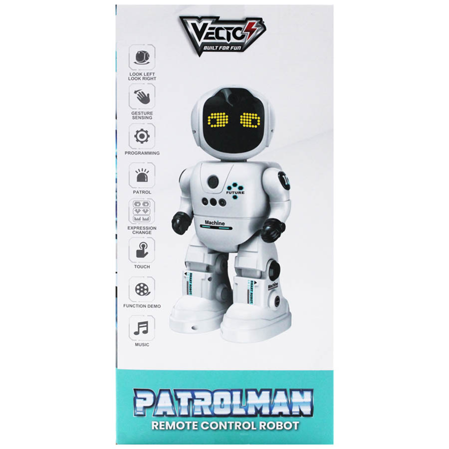 Đồ Chơi Robot Patrol Man Điều Khiển Từ Xa VTK46