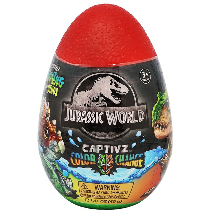 Đồ Chơi Trứng Slime Sưu Tập Khủng Long Jurassic World Đổi Màu Toy Monster-TM502