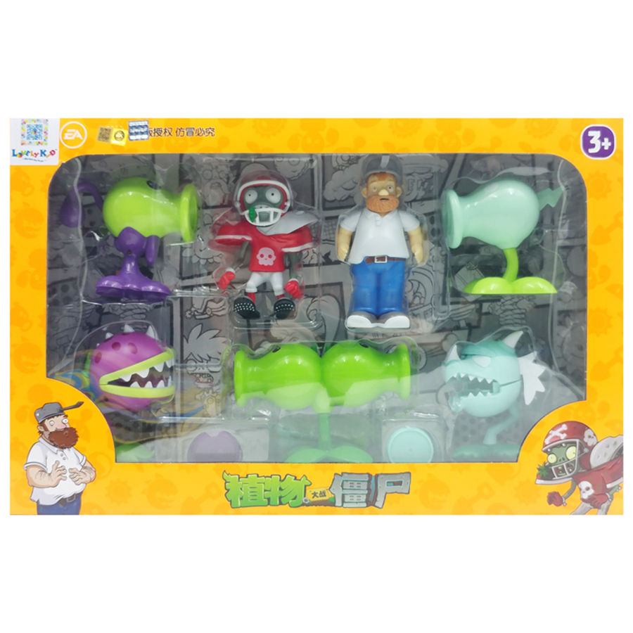 Đồ Chơi Mô Hình Đại Chiến Plants Vs. Zombies HZ25