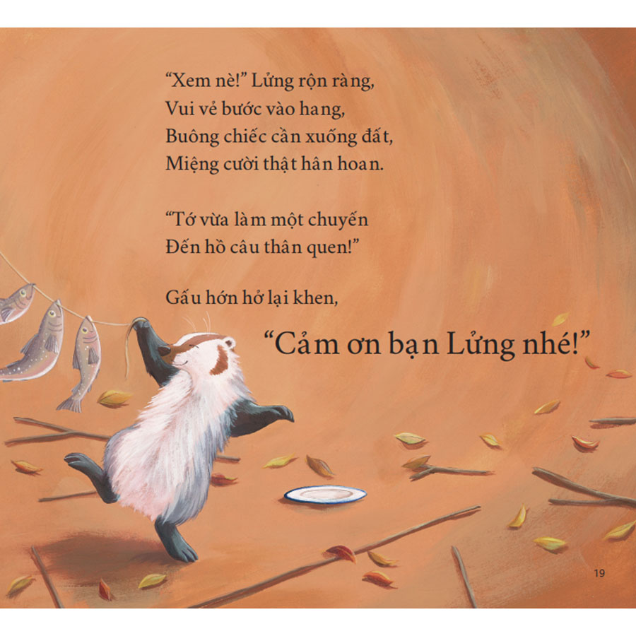 Sách Tranh Song Ngữ - Gấu Nói Cảm Ơn