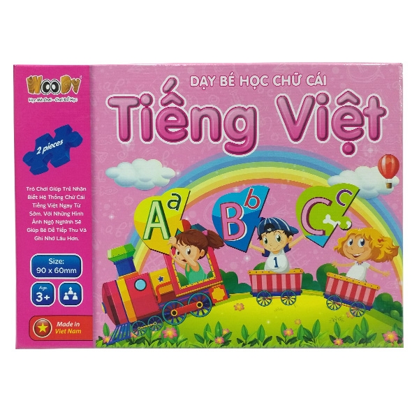 Chữ Cái Tiếng Việt WD098