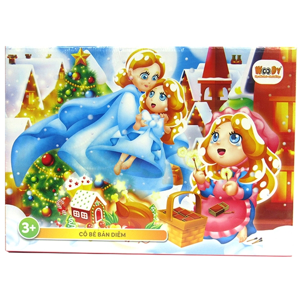 Đồ Chơi Xếp Hình Puzzle Cô Bé Bán Diêm WD3570