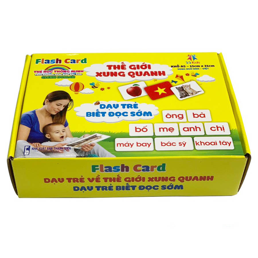 Flash Card Dạy Trẻ Thế Giới Xung Quanh - Dạy Bé Biết Đọc Sớm