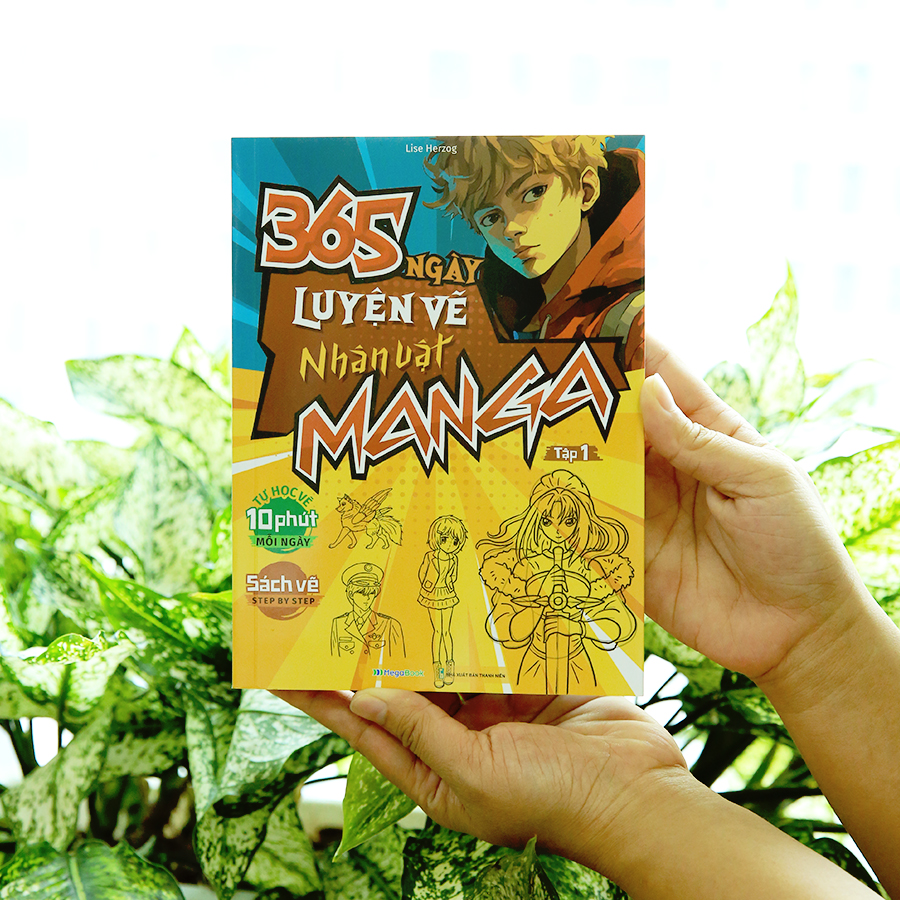 365 Ngày Luyện Vẽ Nhân Vật Manga Tập 1