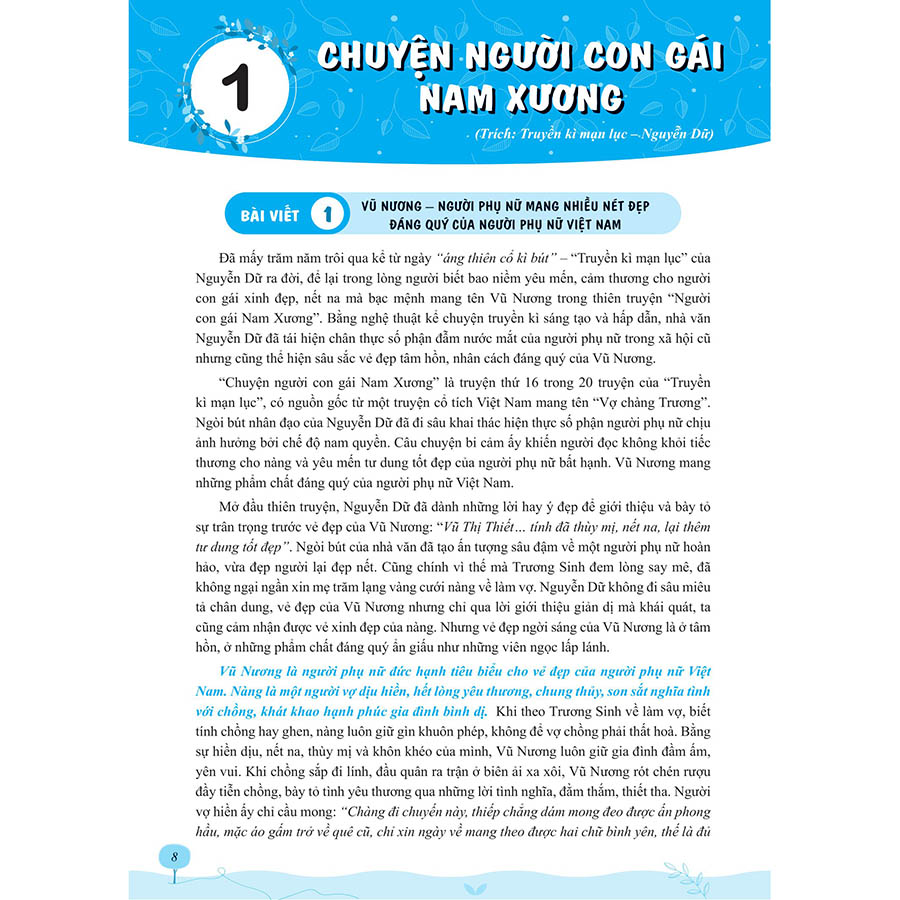 Luyện Thi Vào Lớp 10 Ngữ Văn - Tuyển Chọn Bài Nghị Luận Văn Học Hay Theo Chủ Đề Thường Gặp