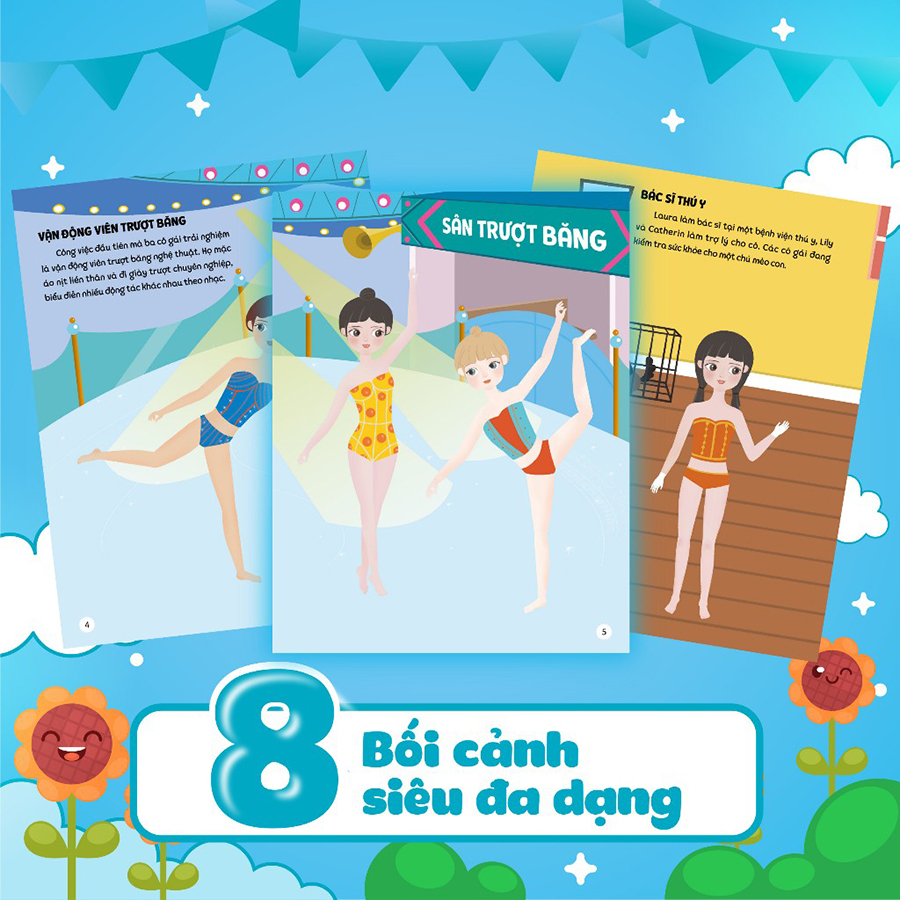 Sách Sáng Tạo Thời Trang - Thời Trang Nghề Nghiệp (Hơn 100 Stickers)