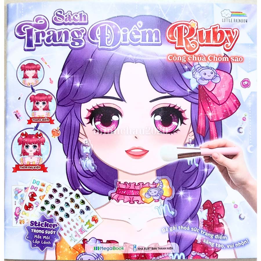 Sách Trang Điểm - Ruby Công Chúa Chòm Sao