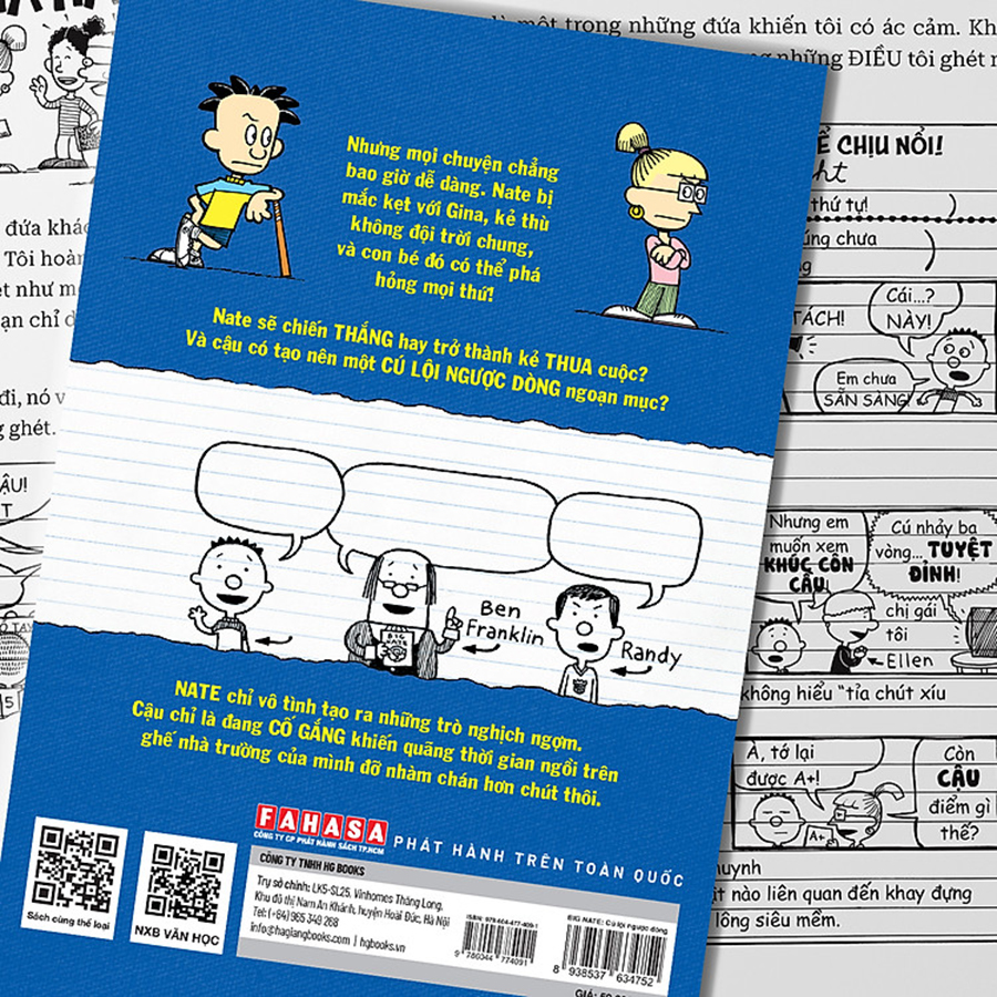 Big Nate Phiên Bản Tiếng Việt Tập 2 - Lội Ngược Dòng