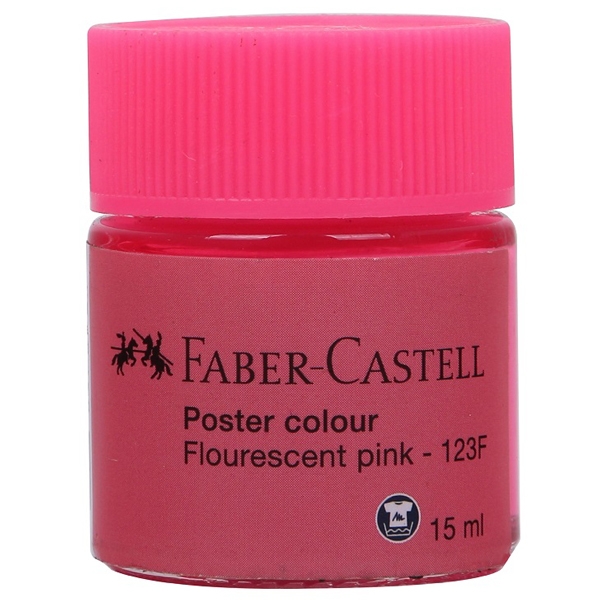 Màu Vẽ Faber Castell Poster 15ml Màu Fluorescent Pink