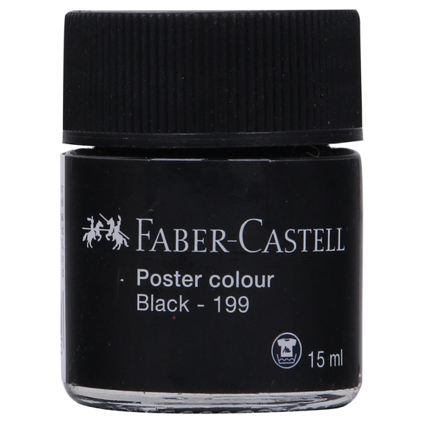 Màu Vẽ Faber Castell Poster 15ml Màu Black