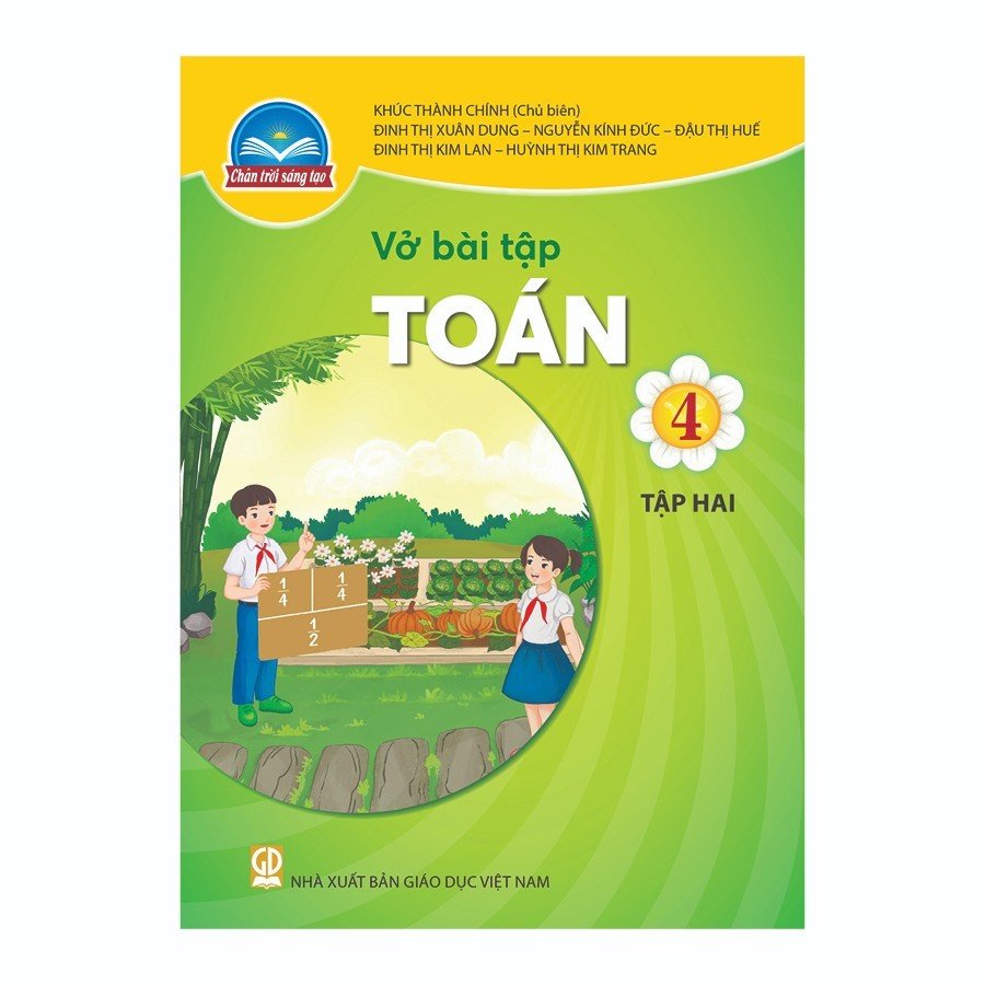 Vở Bài Tập Toán Lớp 4 Tập 2 (Chân Trời Sáng Tạo)