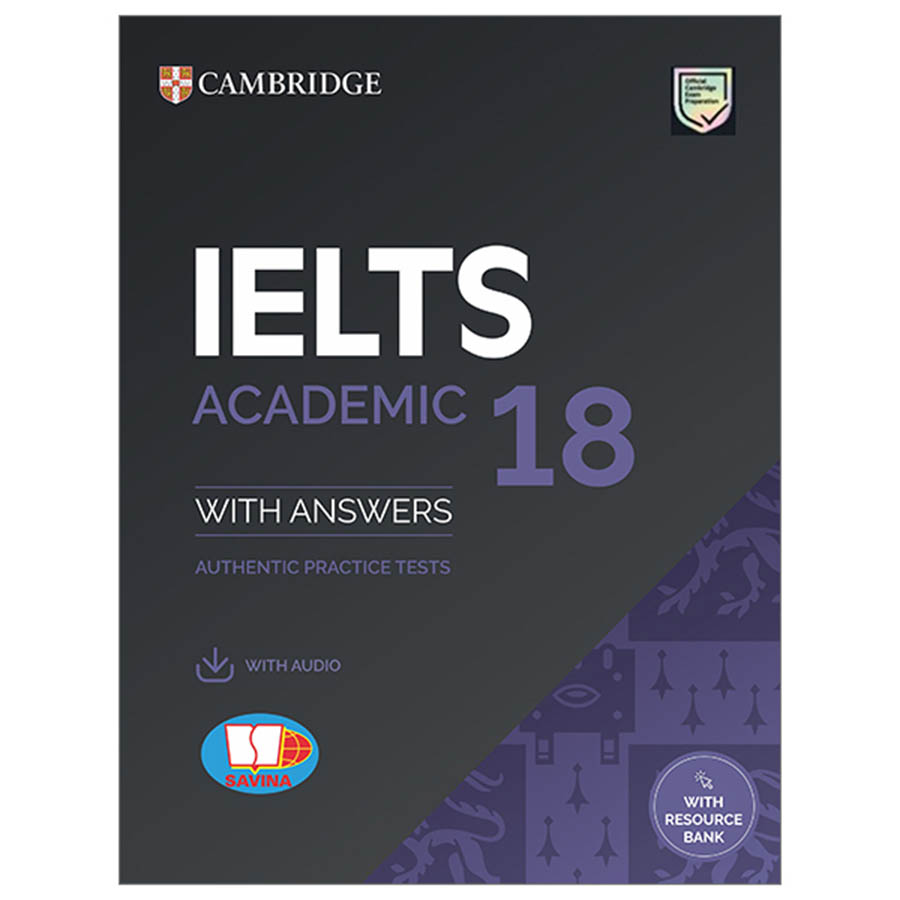 Cambridge IELTS 18 Academic With Answers