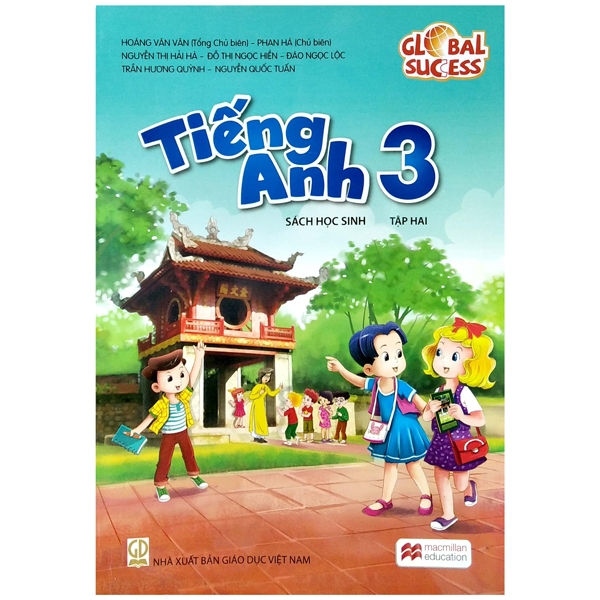 Tiếng Anh Lớp 3 Tập 2 - Sách Học Sinh (Global success - Có CD)