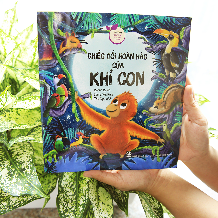 Storytime - Truyện Hay Rèn Luyện Kĩ Năng - Chiếc Gối Hoàn Hảo Của Khỉ Con