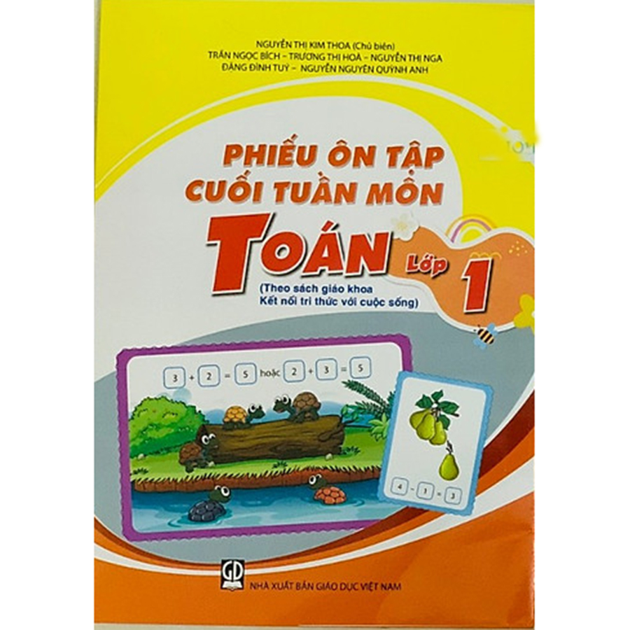 Phiếu Ôn Tập Cuối Tuần Môn Toán Lớp 1 (Chương Trình SGK Kết Nối)