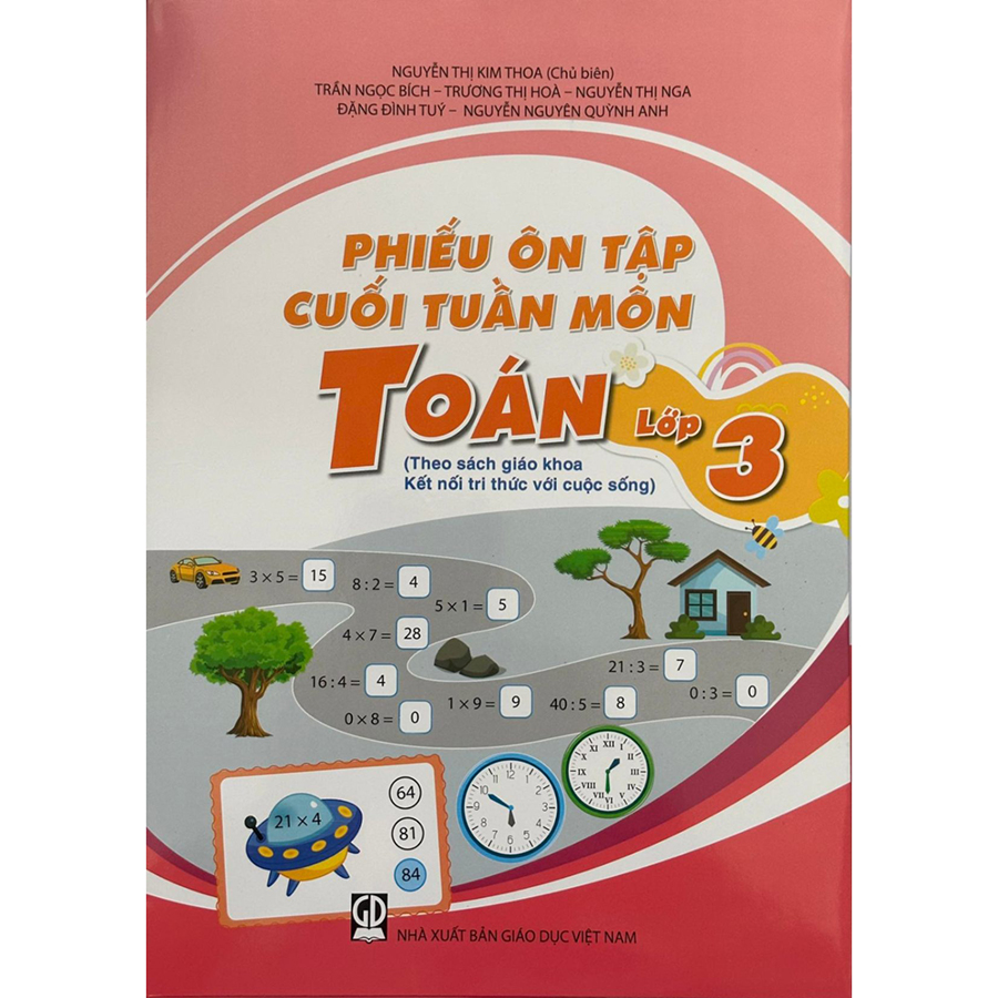 Phiếu Ôn Tập Cuối Tuần Môn Toán Lớp 3 (Chương Trình SGK Kết Nối)