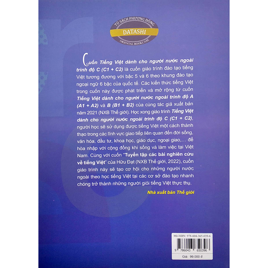 Tiếng Việt Dành Cho Người Nước Ngoài - Trình Độ C1 + C2