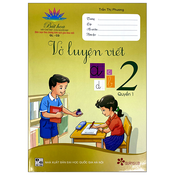 Vở Luyện Viết Lớp 2 Quyển 1 (Cánh Diều)