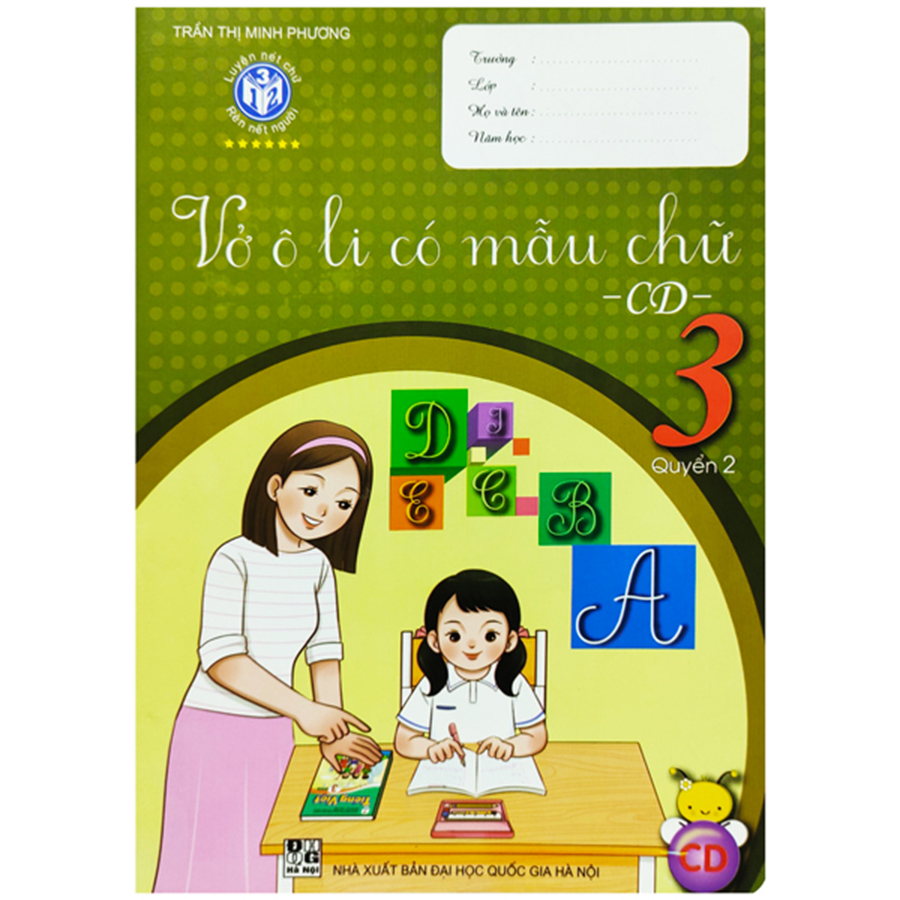 Vở Ô Li Có Mẫu Chữ Lớp 3 Quyển 2 (Cánh Diều)