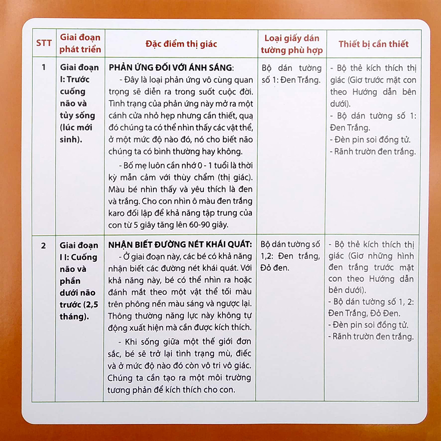 Flashcard Kích Thích Thị Giác Cho Trẻ Sơ Sinh - 60 Thẻ Dán Tường Đen Trắng 1