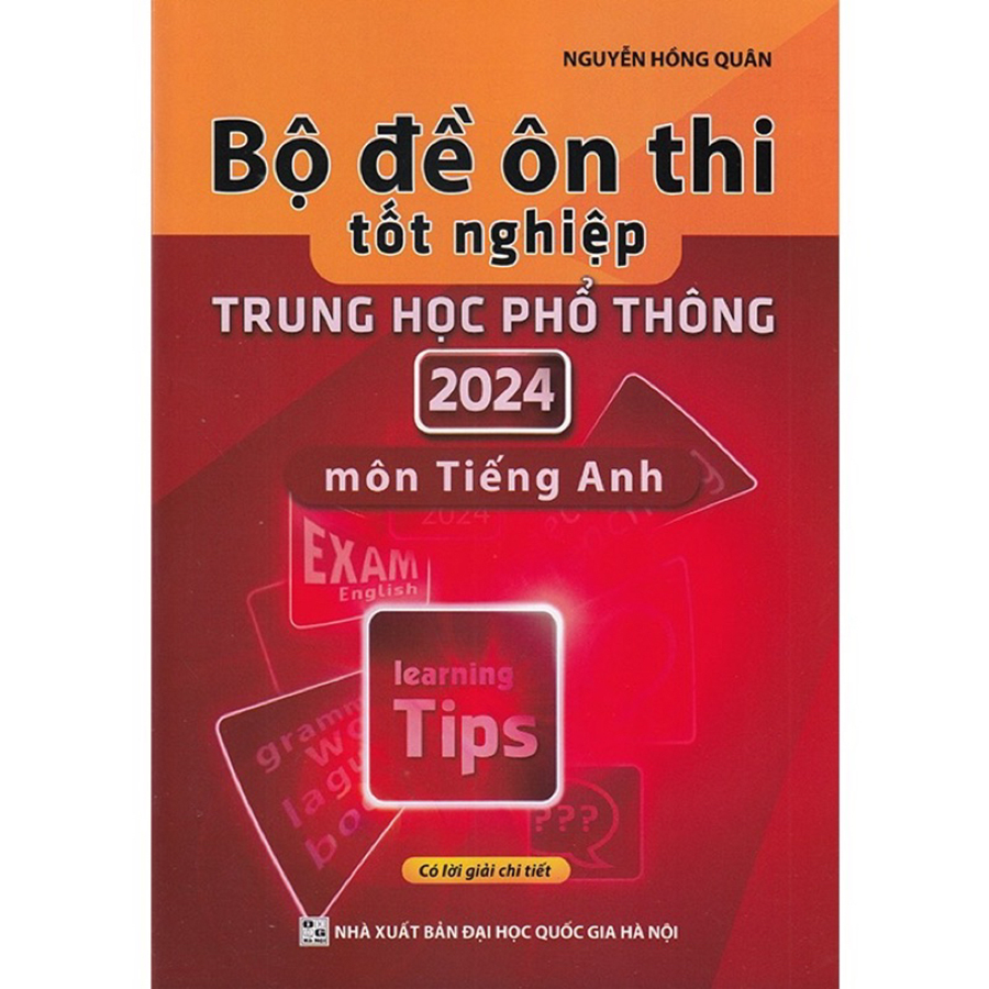 Bộ Đề Ôn Thi Tốt Nghiệp THPT 2024 - Môn Tiếng Anh