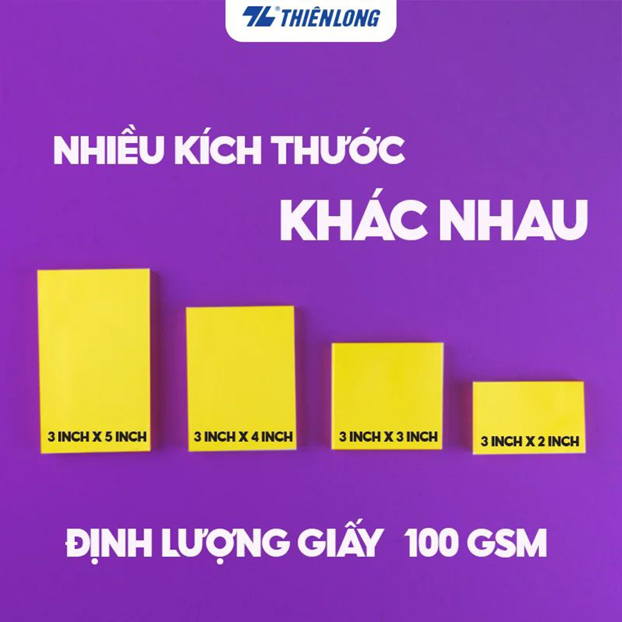 Giấy Ghi Chú Thiên Long 3X4 SN-003