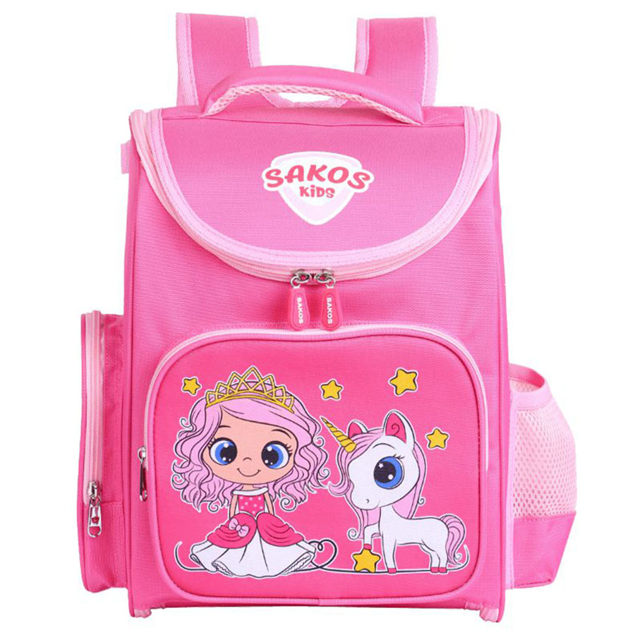 Ba Lô Học Sinh Sakos Kid Diverti - Princess Unicorn