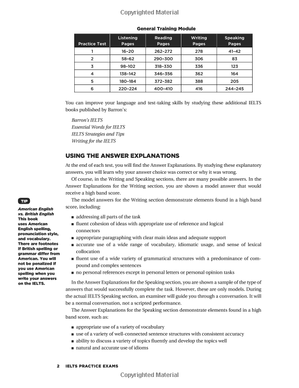 Barron'S - Ielts Practice Exams 3Rd Edition