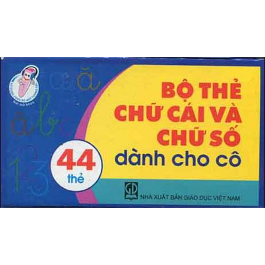 Bộ Thẻ Chữ Cái Và Chữ Số Dành Cho Cô