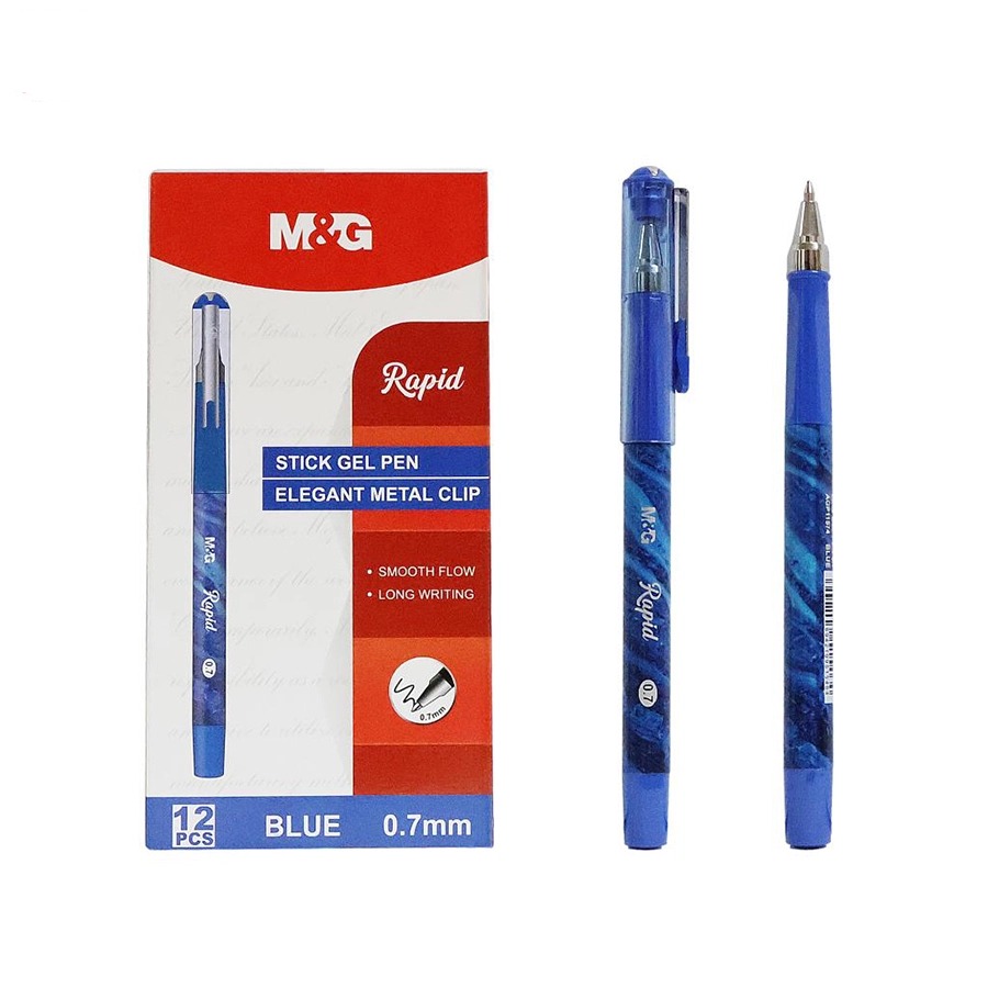 Bút Bi Nước M&G 0.7 mm AGP11574A Mực Đen