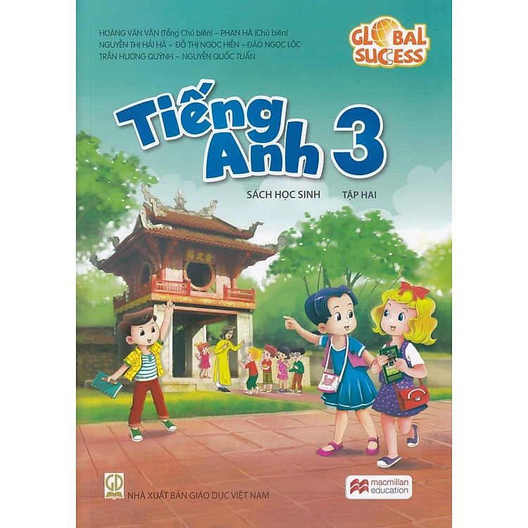 Tiếng Anh lớp 3 tập 2 - Sách học sinh (Global success - Không CD)