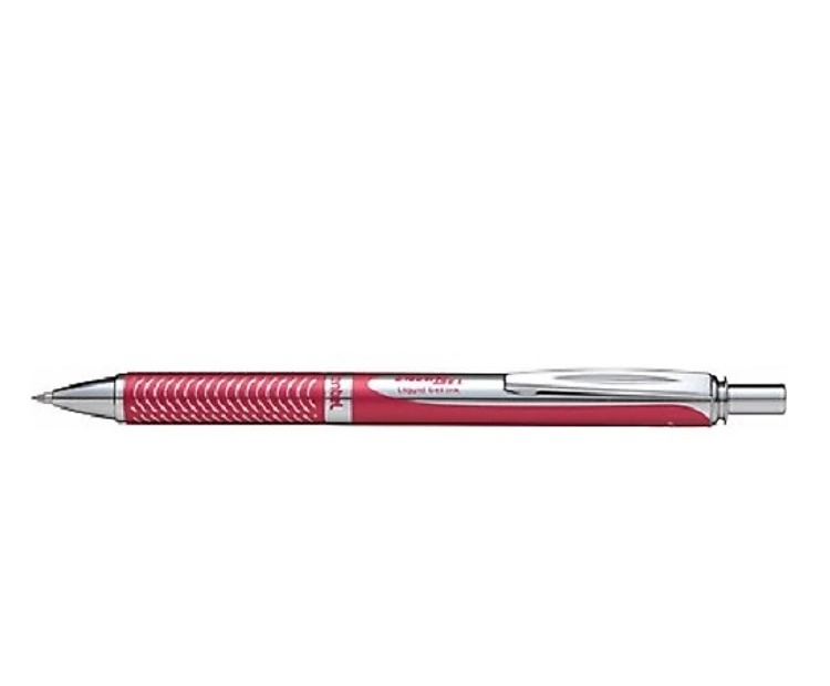 Bút Ký Pentel BL407B-C Mực Xanh, Thân Đỏ